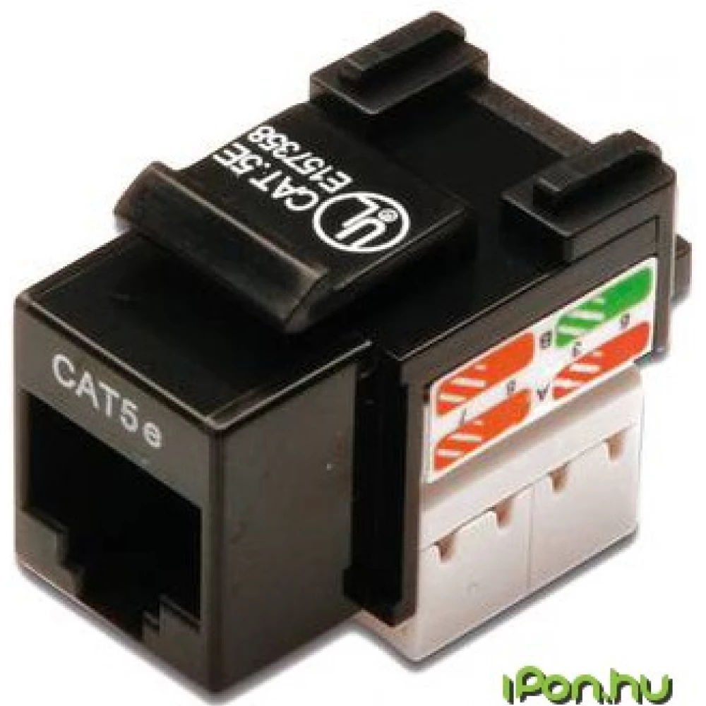 DIGITUS UTP Keystone Fekete 4cm DN-93501