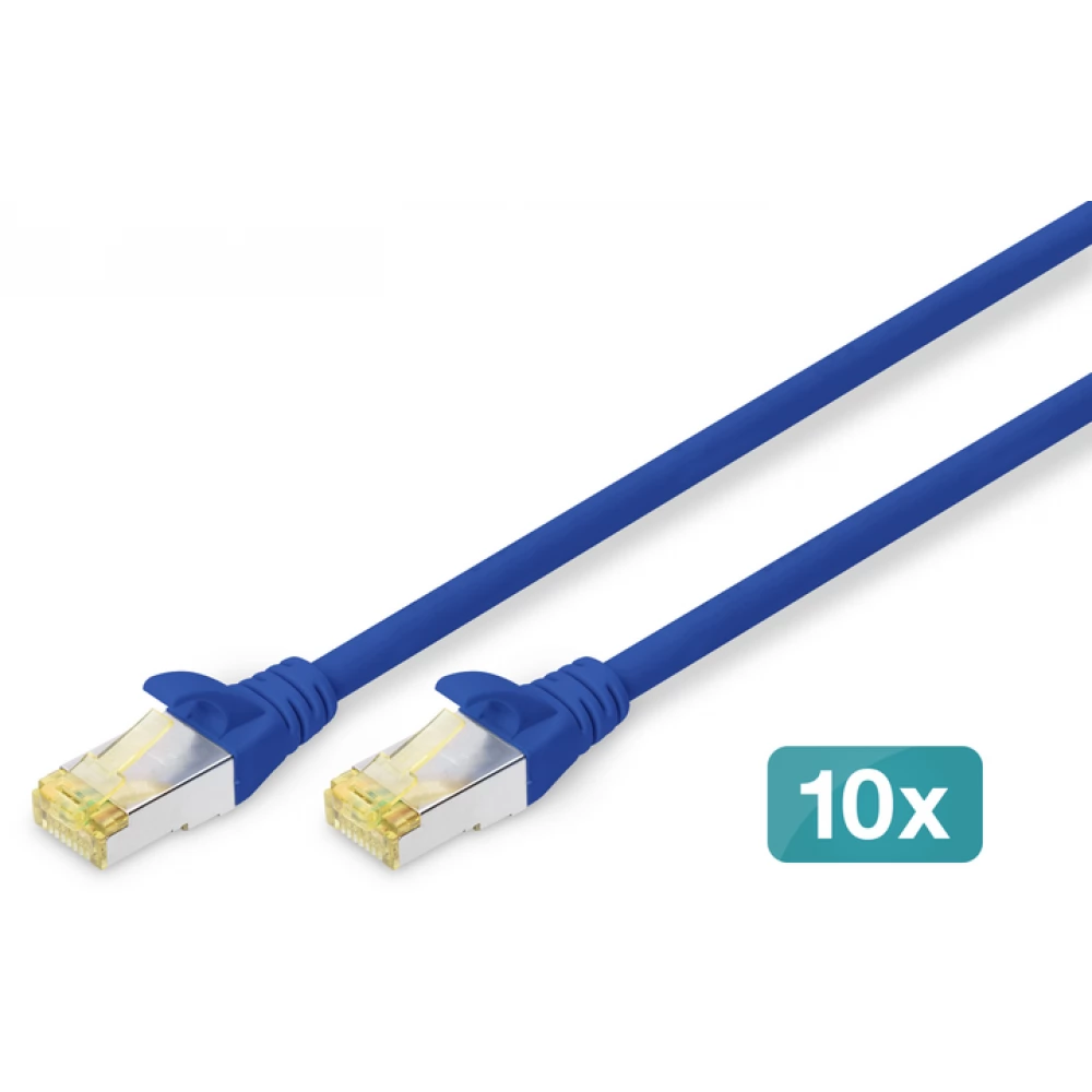 DIGITUS UTP Összekötő Kék 25cm DK-1644-A-0025-B-10