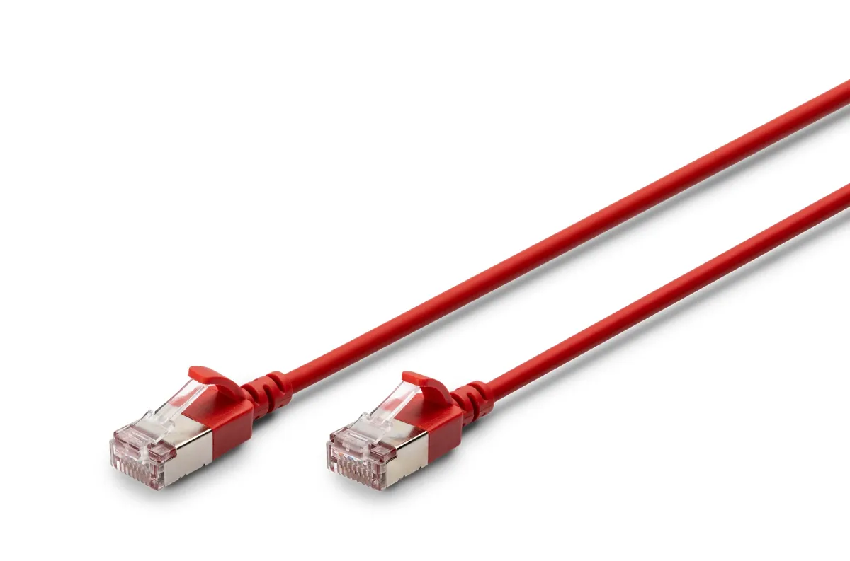 DIGITUS UTP Összekötő Piros 1m DK-1632-A-010S-R