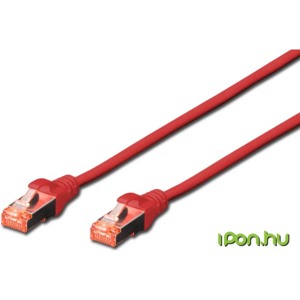 DIGITUS UTP Összekötő Piros 2m DK-1644-020-R-10