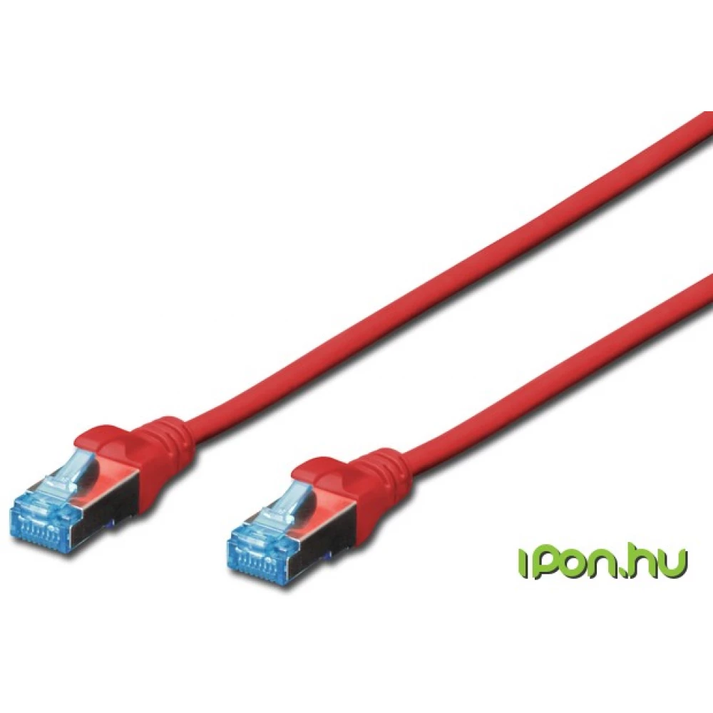 DIGITUS UTP Összekötő Piros 3m DK-1531-030/R