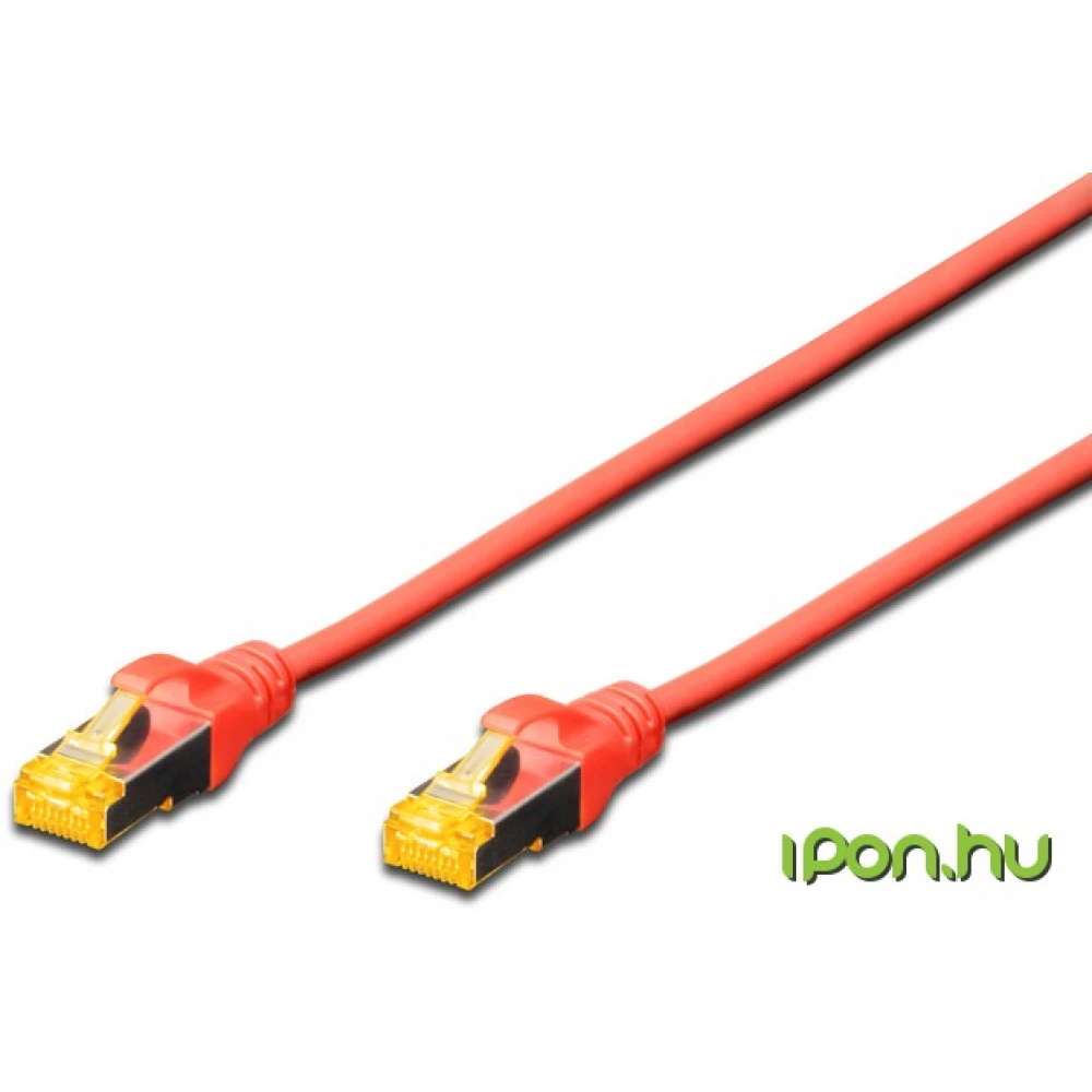 DIGITUS UTP Összekötő Piros 5m DK-1644-A-050/R