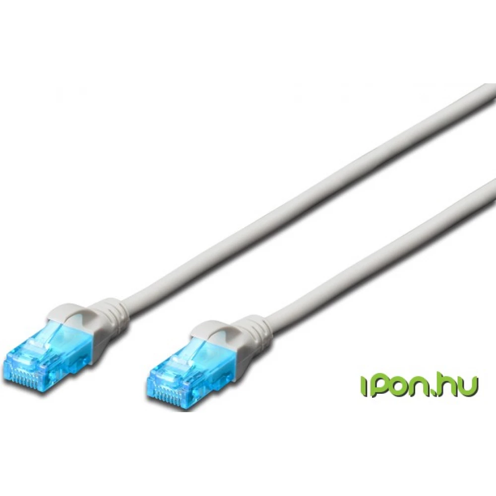DIGITUS UTP Összekötő Szürke 1m DK-1512-010
