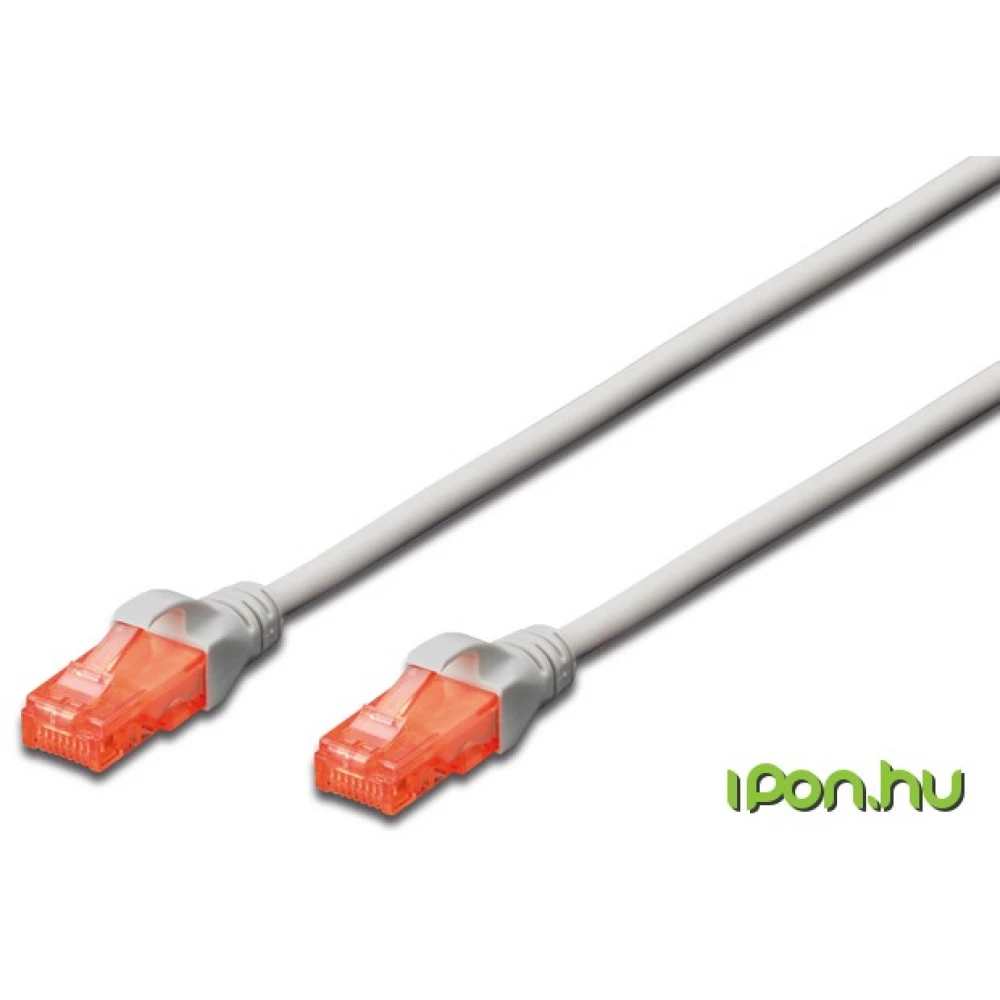 DIGITUS UTP Összekötő Szürke 1m DK-1617-010