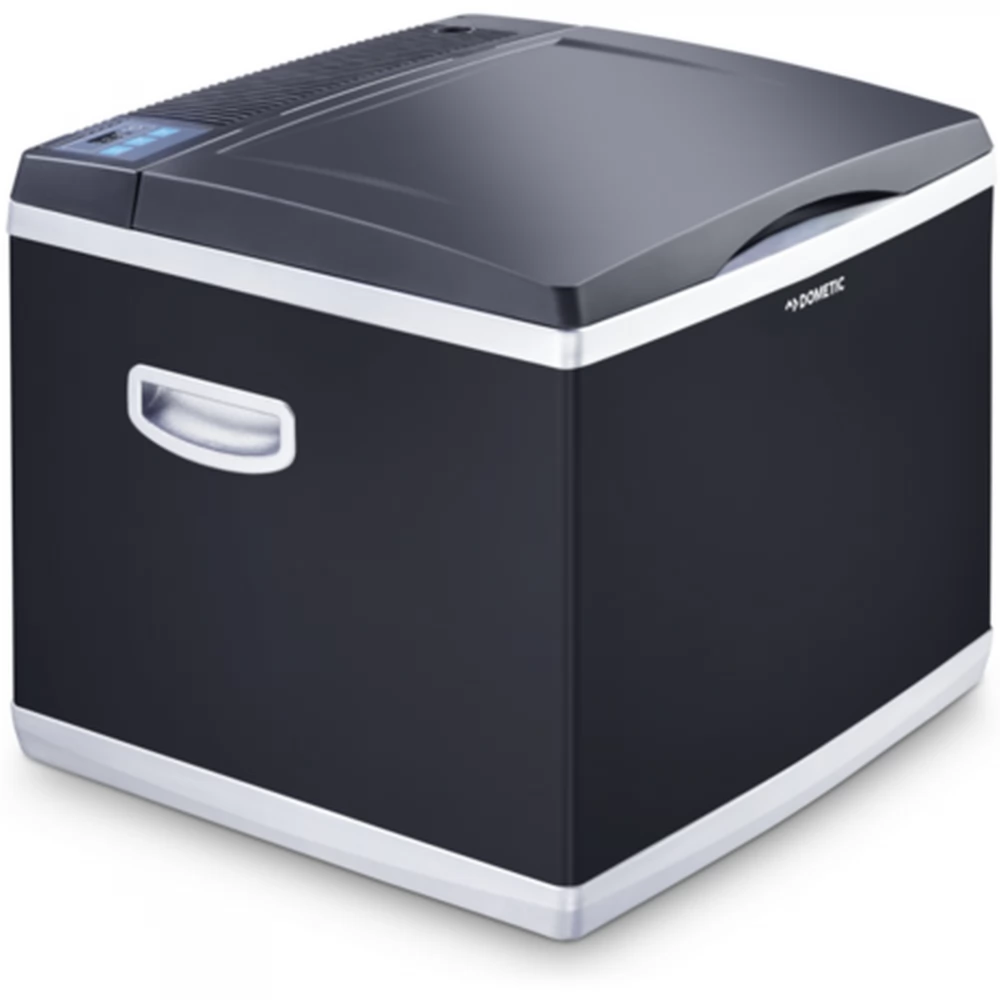 DOMETIC 9600000482 CoolFun CK 40D Hybrid Hordozható hibrid hűtőláda és fagyasztó 40 l fekete / fehér