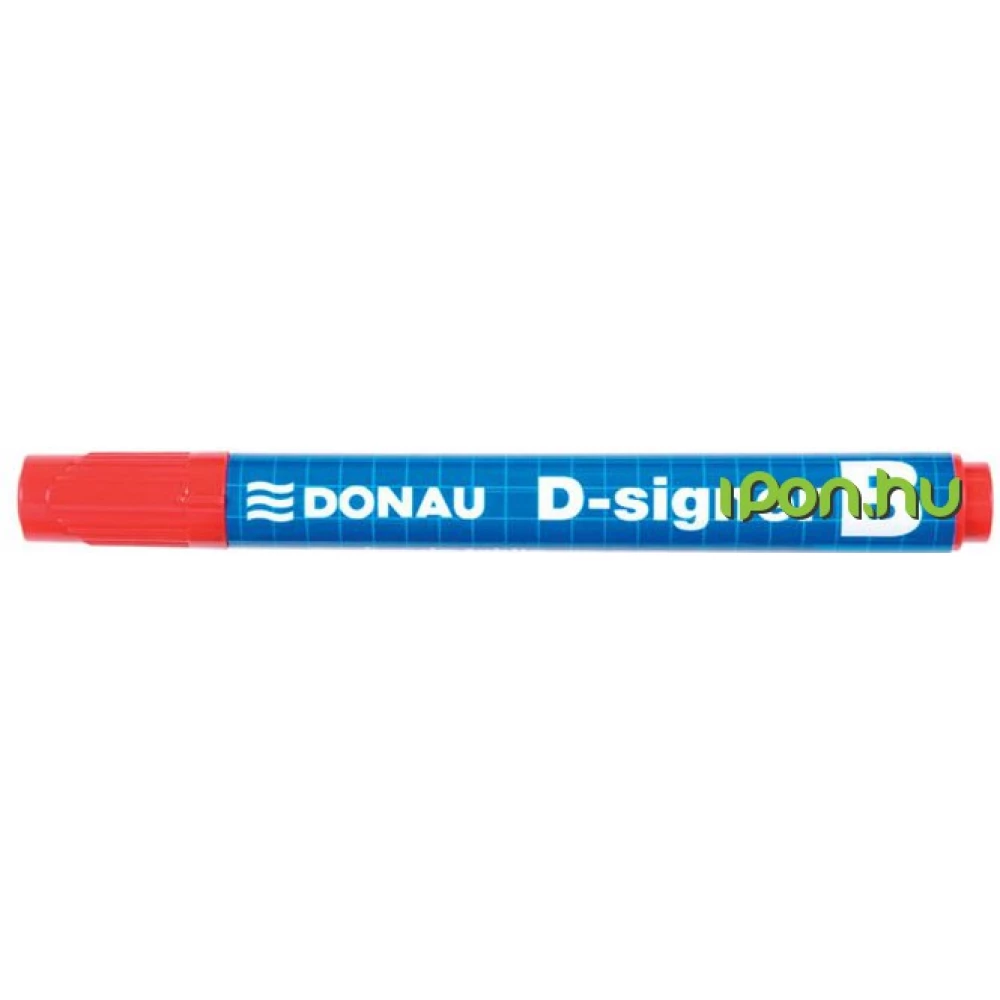 DONAU "D-signer B" táblamarker 2-4 mm piros kúpos