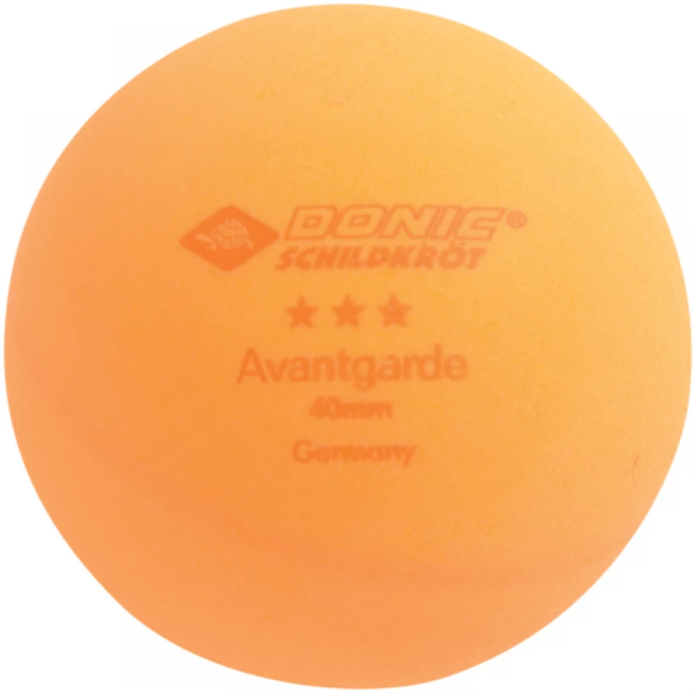 DONIC-SCHILDKRÖT Avantgarde ping-pong labda 3 csillagos narancssárga