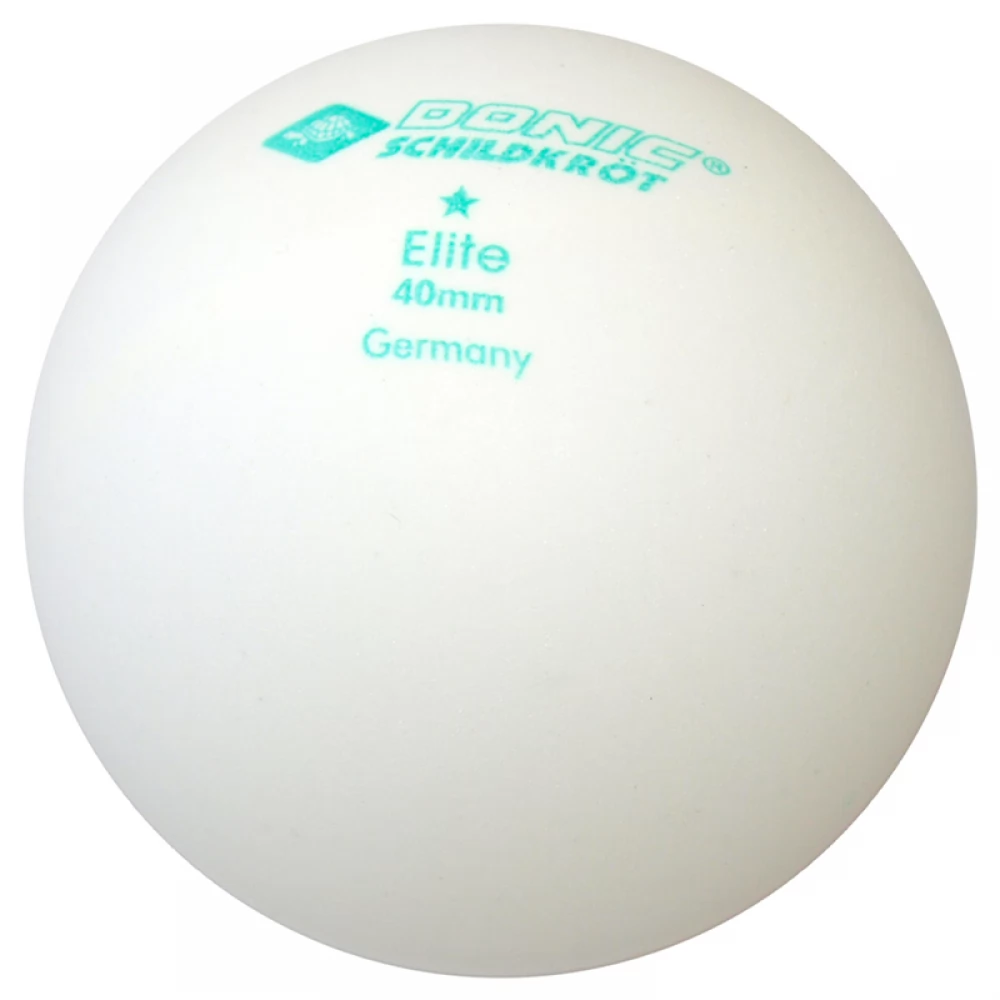 DONIC-SCHILDKRÖT Elite ping-pong labda 1 csillagos fehér