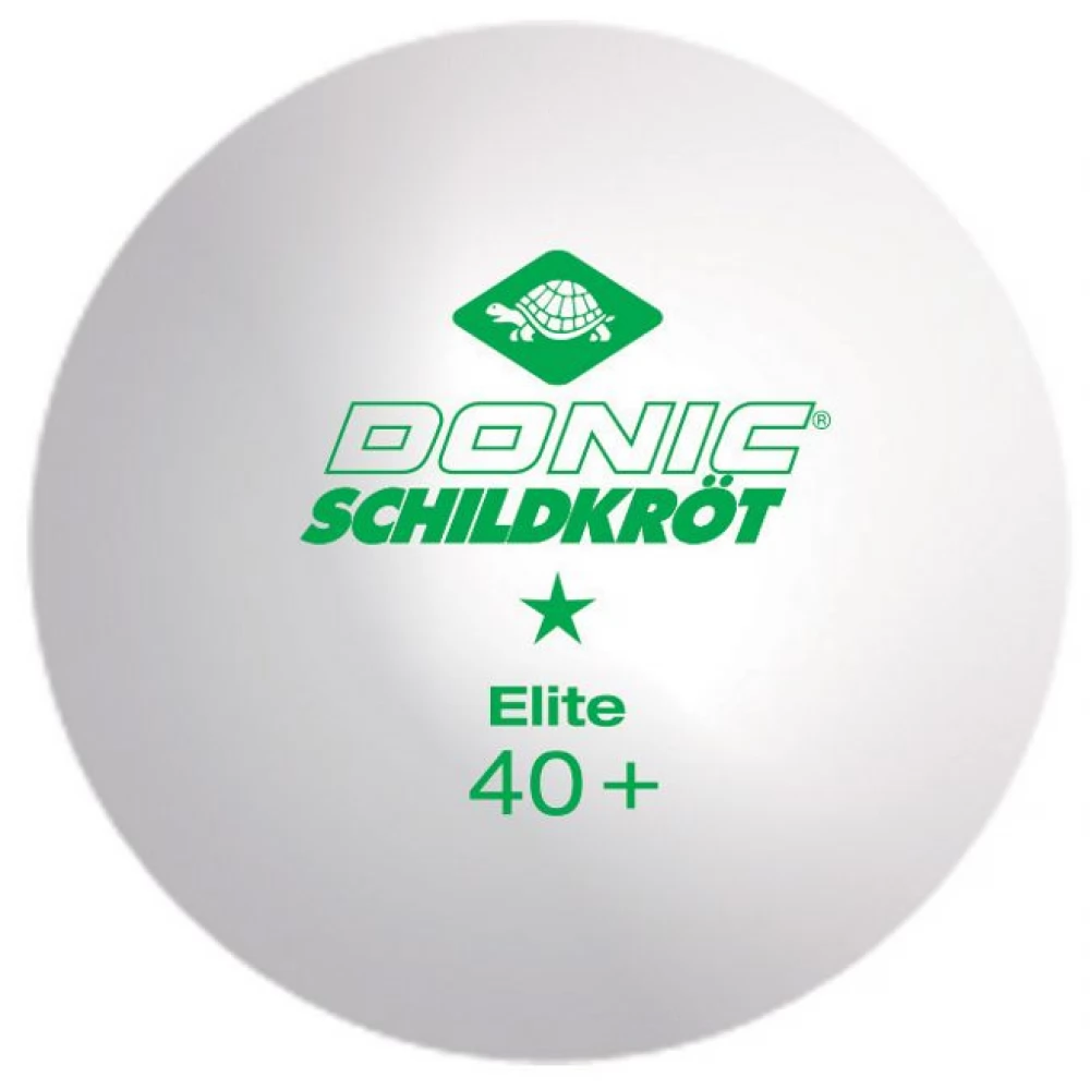 DONIC-SCHILDKRÖT Ping-pong labda Elite 1 csillagos 6 db