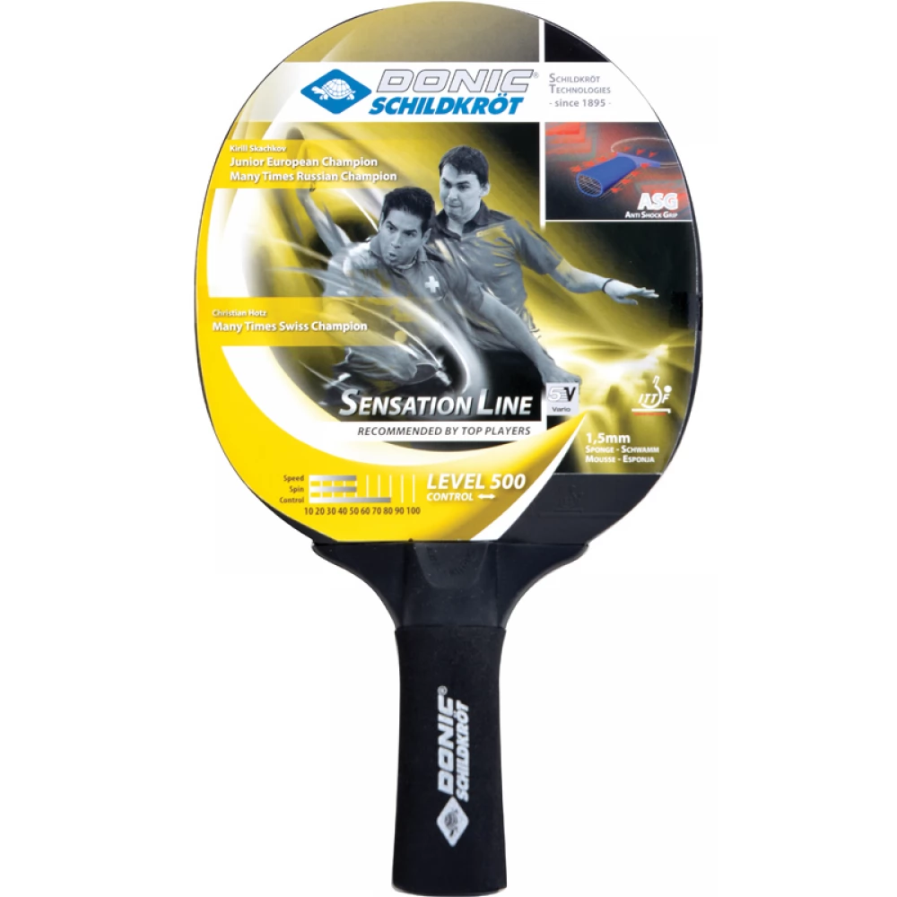 DONIC-SCHILDKRÖT Sensation 500 ping-pong ütő