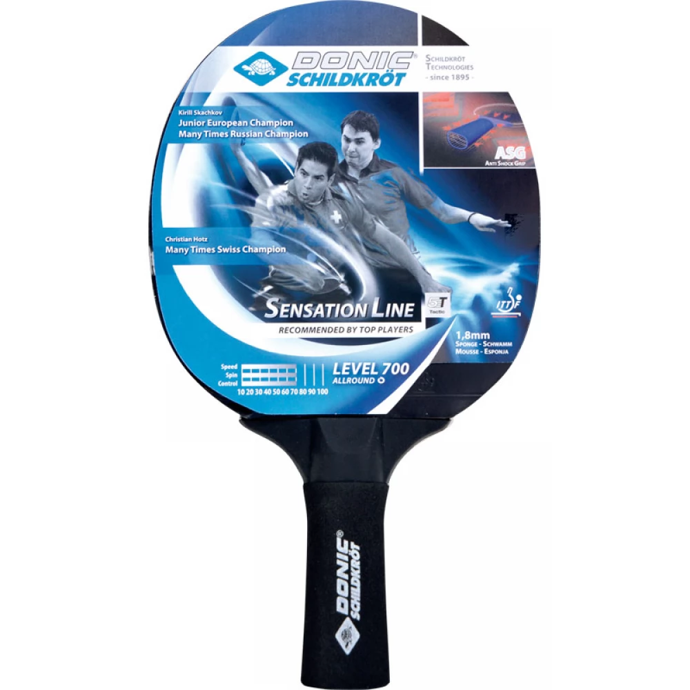 DONIC-SCHILDKRÖT Sensation 700 ping-pong ütő