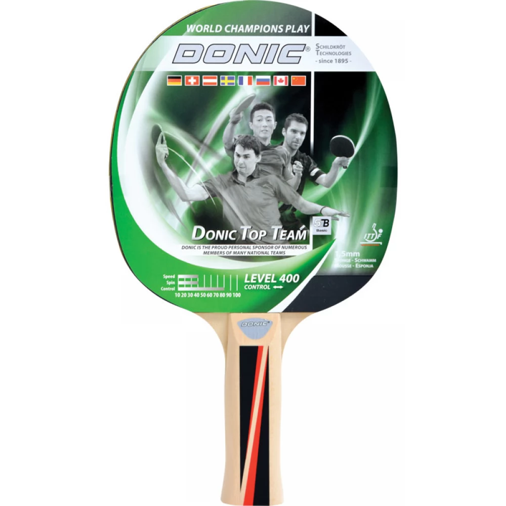 DONIC-SCHILDKRÖT Top Team 400 ping-pong ütő