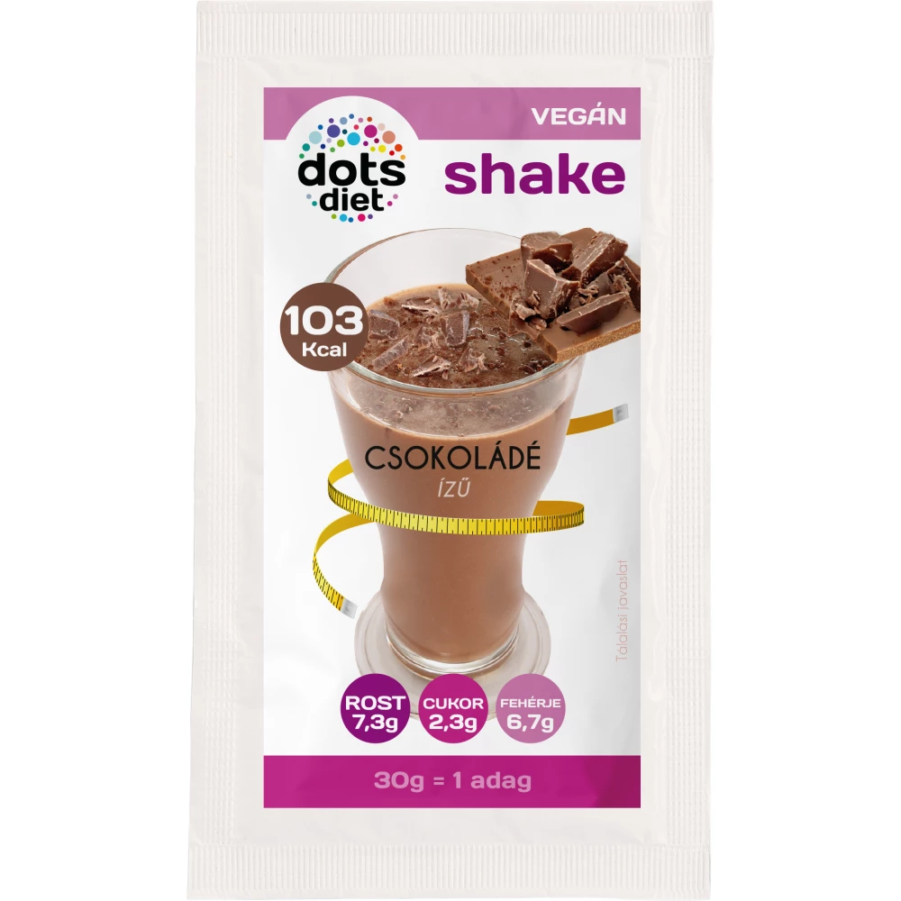 DOTSDIET Dotsdiet shake por csokoládé ízű 30 g