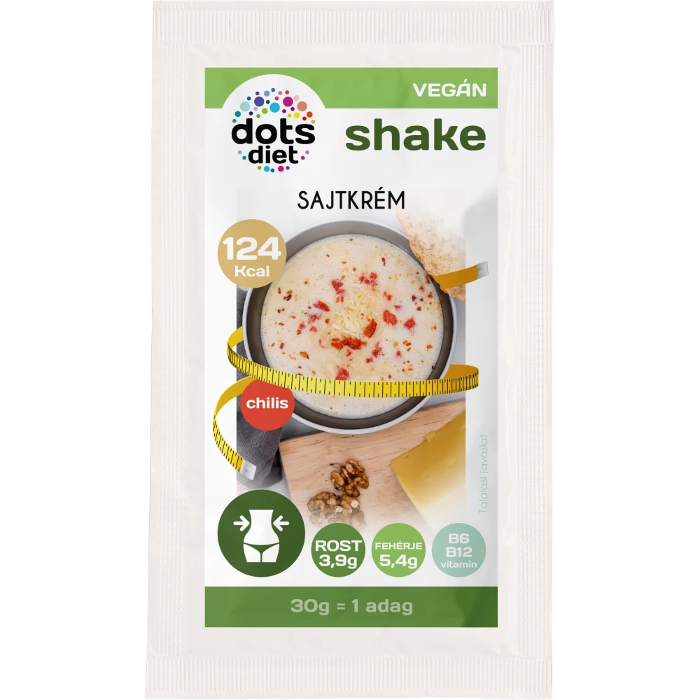 DOTSDIET Dotsdiet shake por sajtkrém ízű 30 g