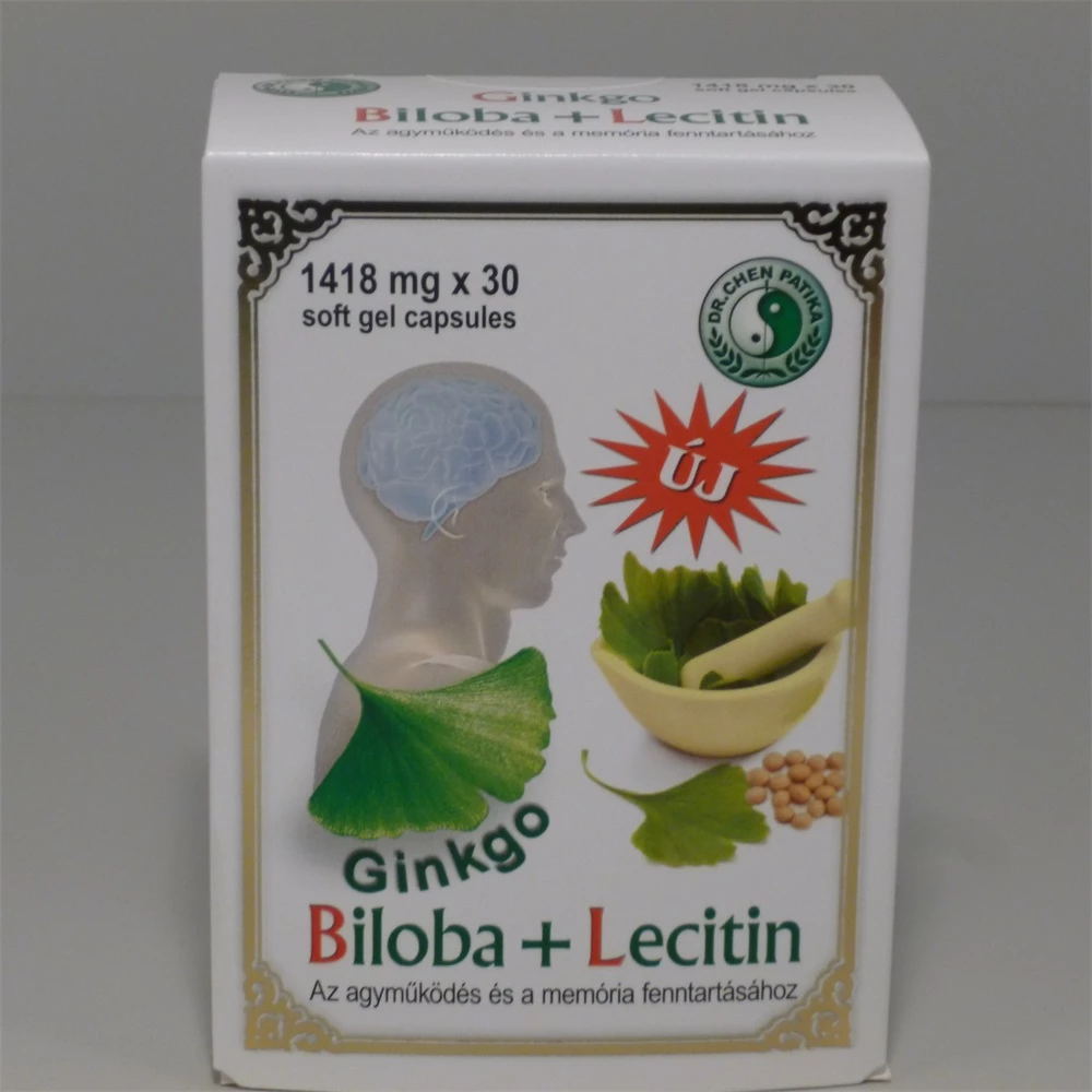 Dr Chen Dr.chen ginkgo biloba+lecitin kapszula 30 db