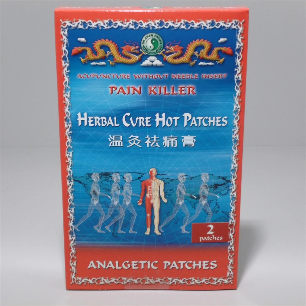 Dr Chen Dr.chen herbal cure fájdalomcsillapító hőtapasz 2 db