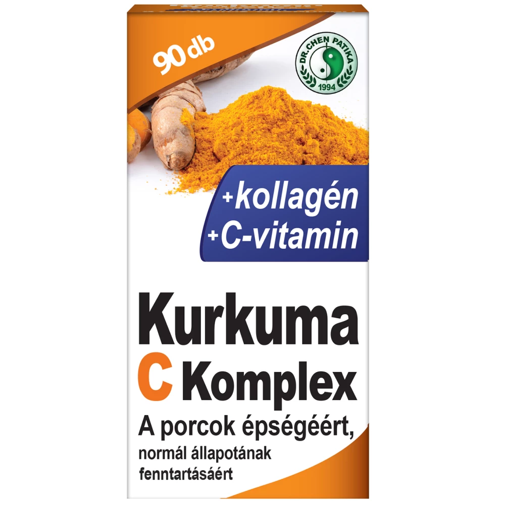 Dr Chen Dr.chen kurkuma c komplex kapszula 90 db