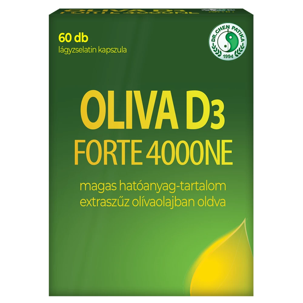 Dr Chen Dr.chen oliva D3 forte 4000Ne kapszula 60 db