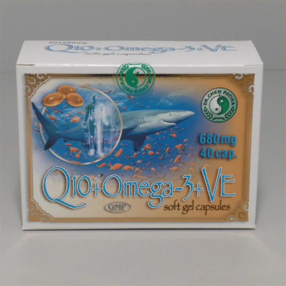Dr Chen Dr.chen q10+omega-3+e-vitamin kapszula 40 db