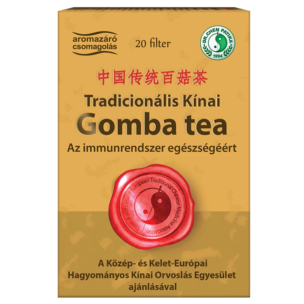 DR CHEN Dr.chen tradícionális kínai gomba tea és levesfilter 20x22g 44 g