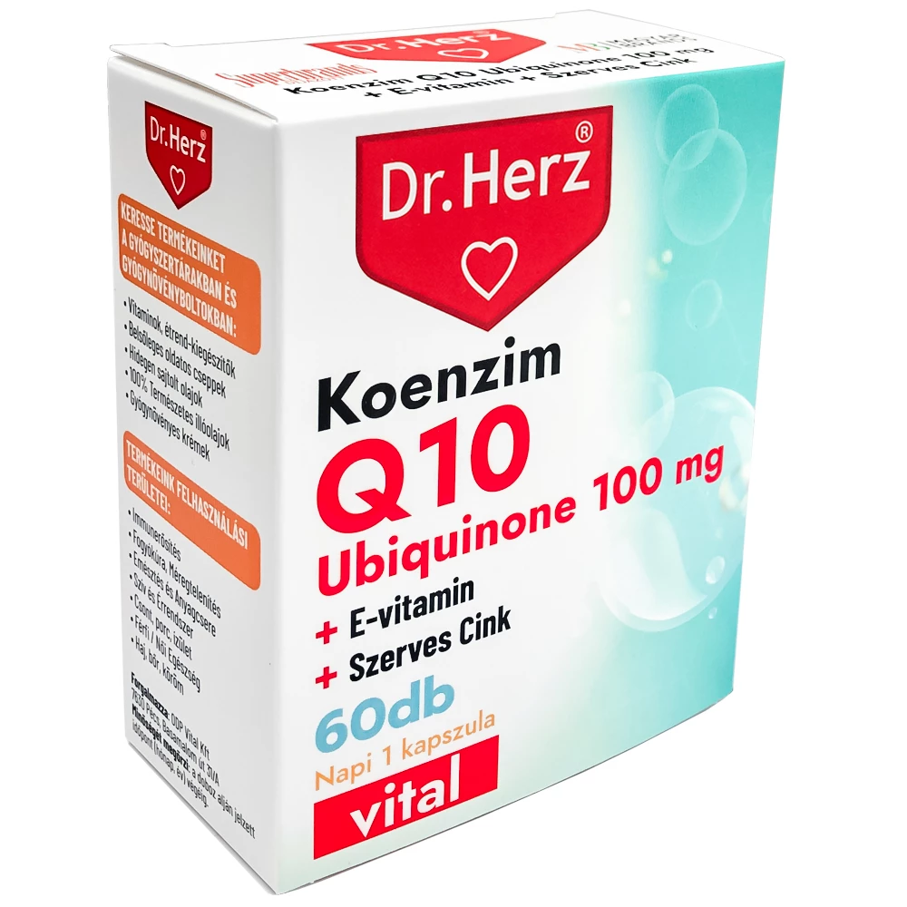 Dr Herz Dr.herz q10 koenzim 100mg kapszula 60 db