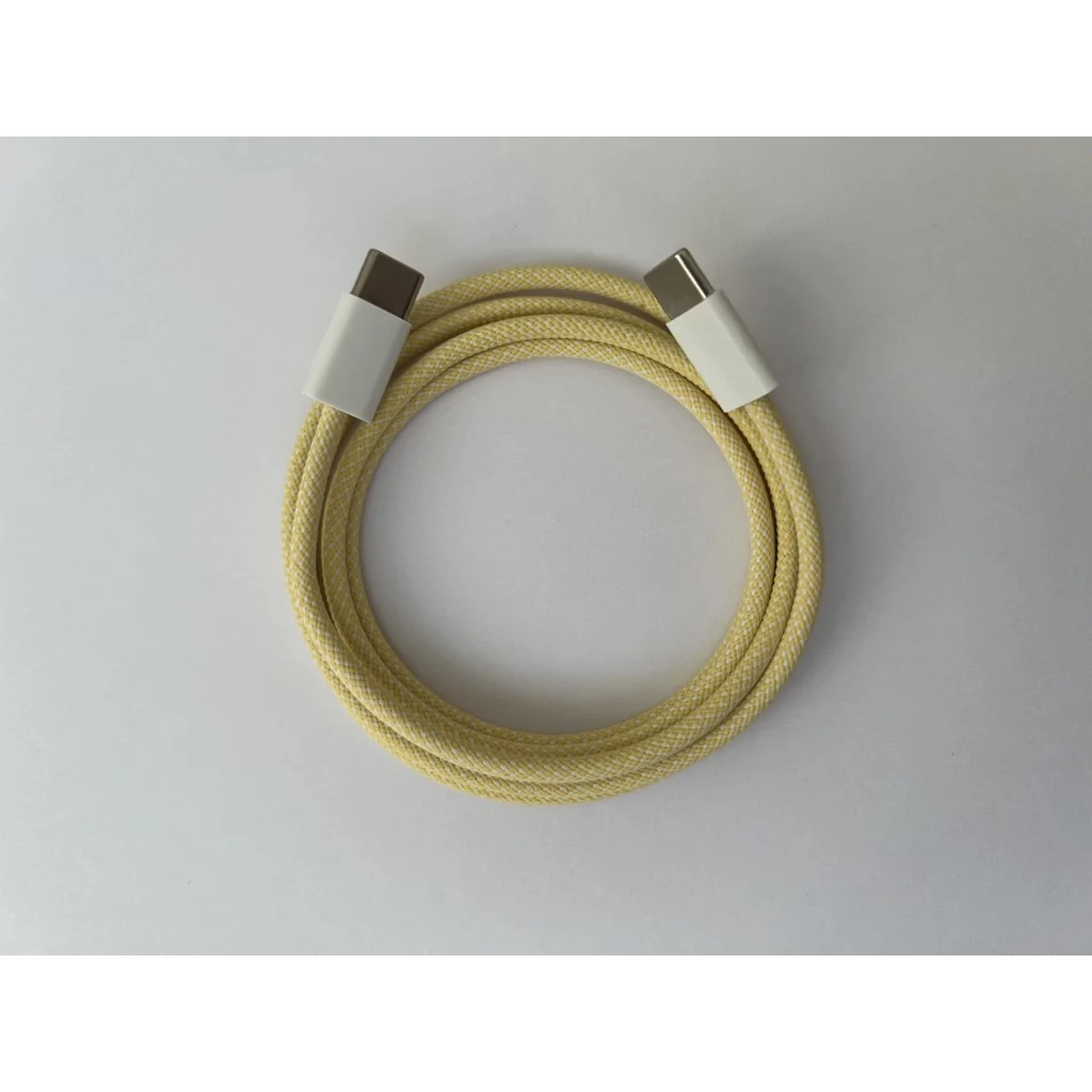 DREAMTECH USB 2.0 Type C Összekötő Sárga 1m 130776