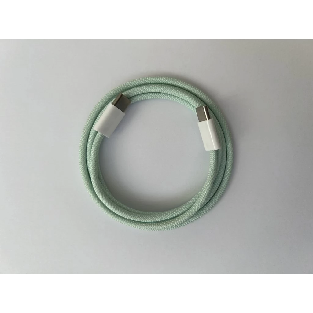 DREAMTECH USB 2.0 Type C Összekötő Zöld 1m 130775