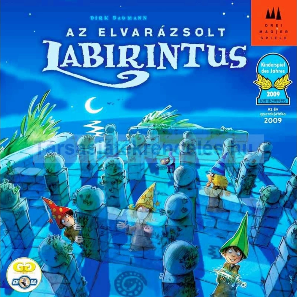 DREI MAGIER Az elvarázsolt labirintus társasjáték