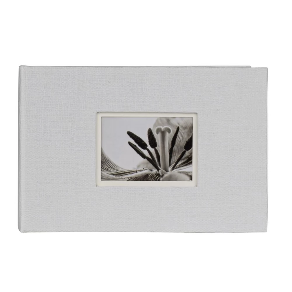 DÖRR Keményfedeles zsebalbum ablakos becsúsztatós 40 db 10x15 cm fehér