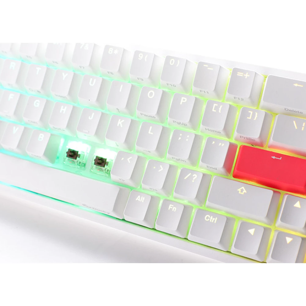 DUCKYCHANNEL ONE 2 SF MX Red RGB LED Magyar fehér