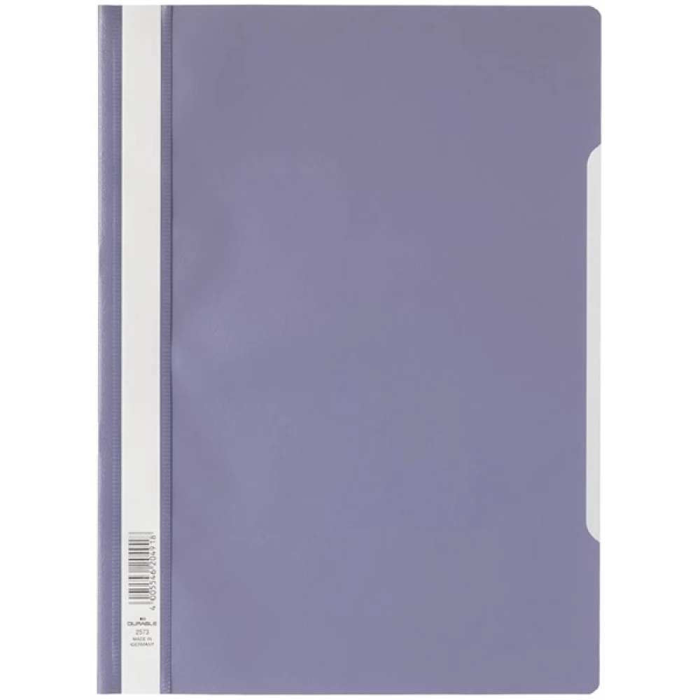 DURABLE 257312 A4 PP gyorsfűző halványlila