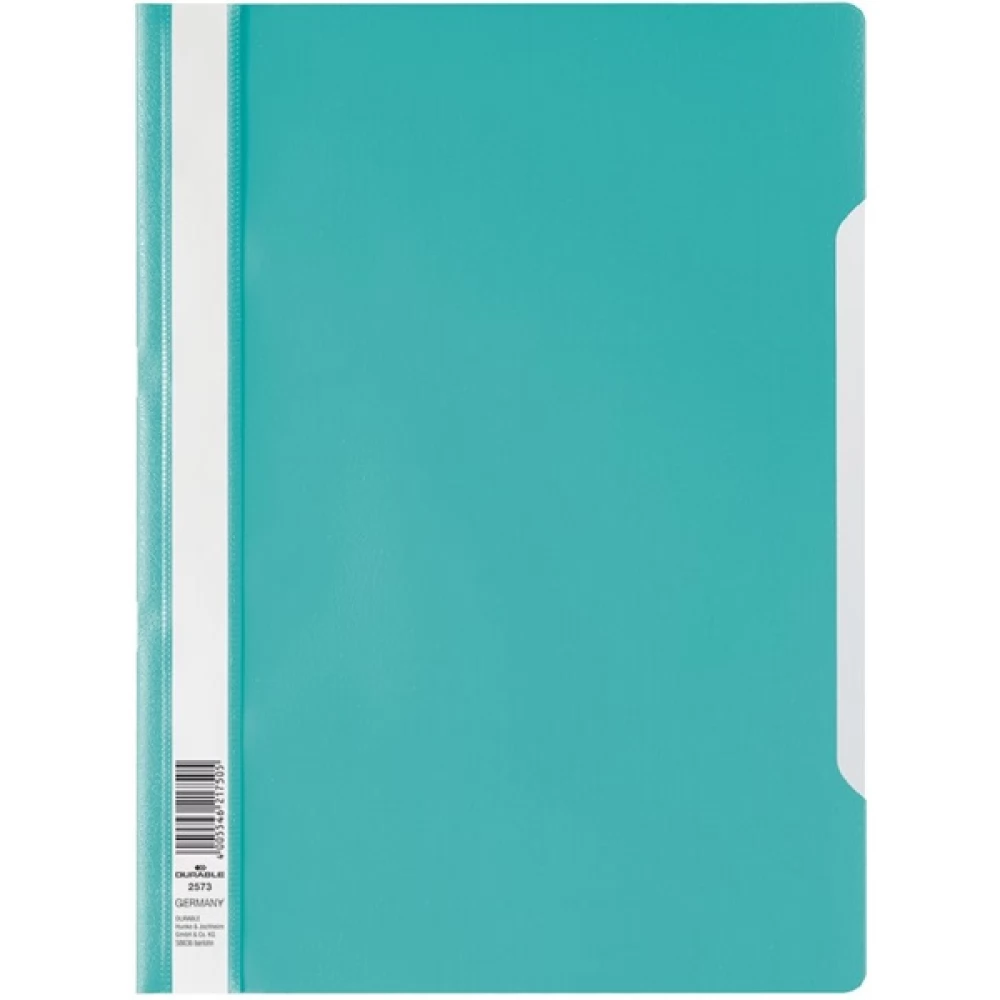 DURABLE 257320 A4 PP gyorsfűző türkiz