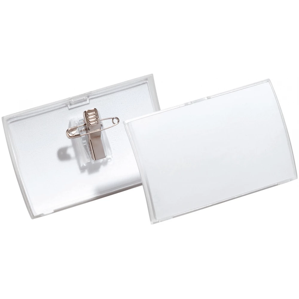DURABLE 8214-19 Névkitűző 90x54mm 1db átlátszó
