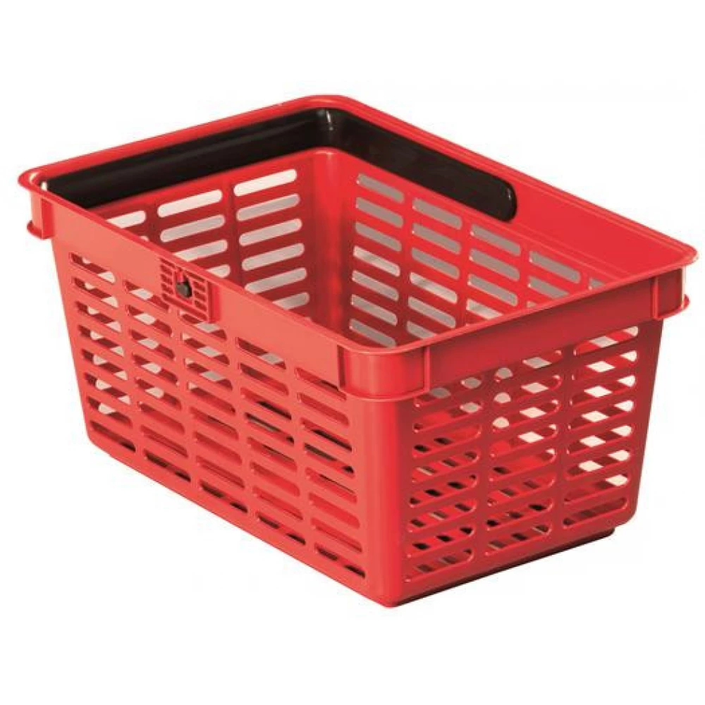 DURABLE Bevásárlókosár műanyag 19 l piros