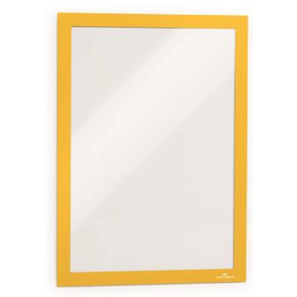 DURABLE DURAFRAME Infokeret A4 öntapadó háttal sárga
