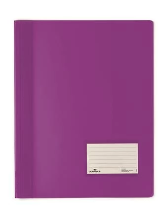 DURABLE DURALUX Gyorsfűző A4 extra erős áttetsző lila