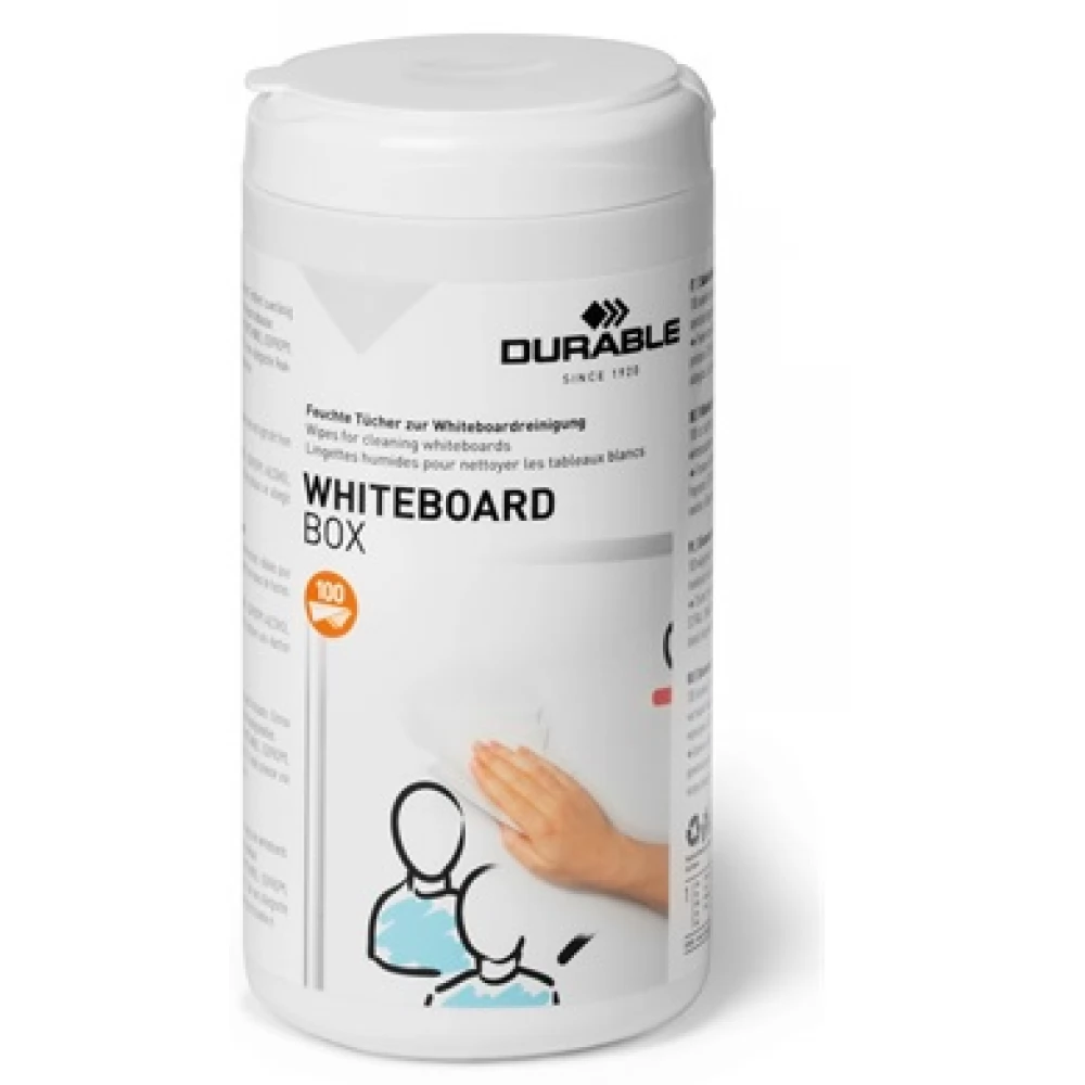 DURABLE Whiteboard táblatisztító kendő 100 db