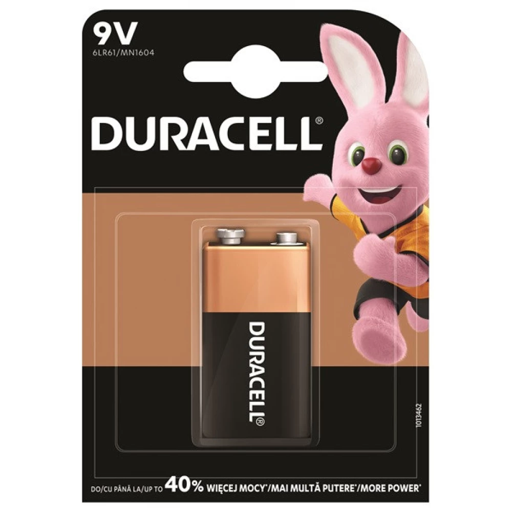 DURACELL 9 voltos elem (E) 1db