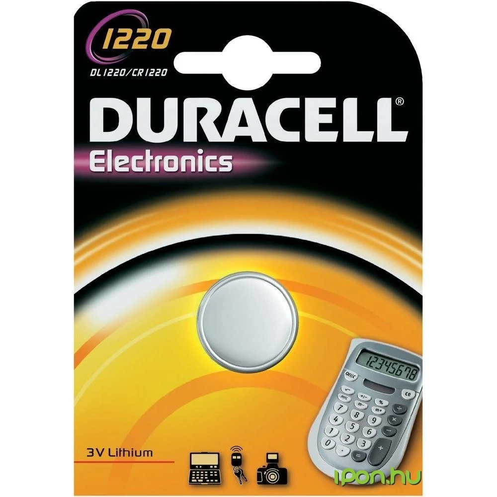 DURACELL CR1220 Lithium gombelem (CR) 1db