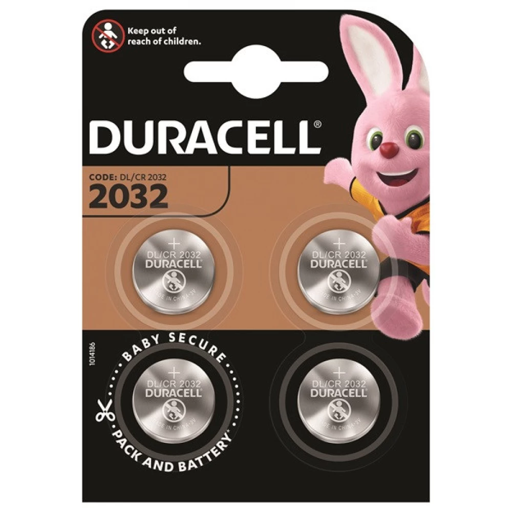 DURACELL DL2032 Lithium gombelem 4db