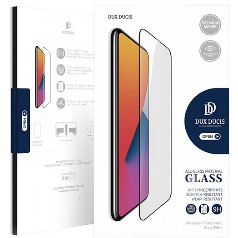 DUX DUCIS Kijelzővédő fólia Tempered Glass (edzett üveg) Huawei Honor 90 fekete