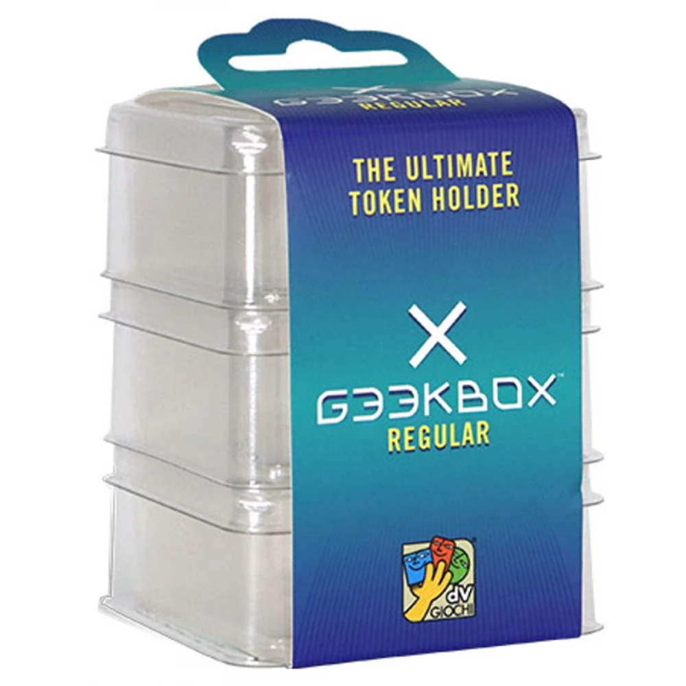 DV GAMES GeekBox - Regular token tároló 3 darabos szett