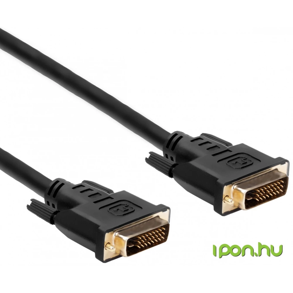 DVI-D Összekötő Fekete 2m XDVIKABDVIDUAL1