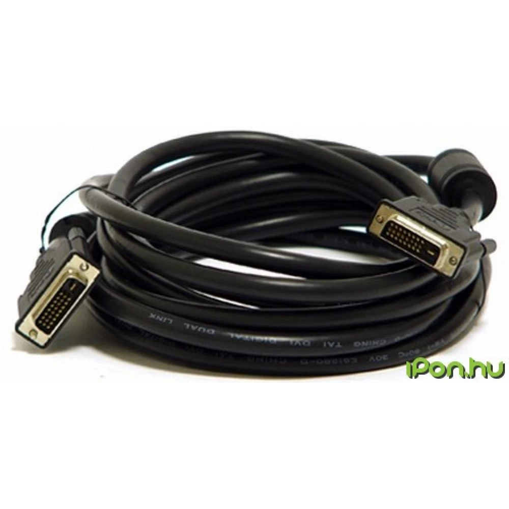 DVI-D Összekötő Fekete 4.5m DVIDUAL5