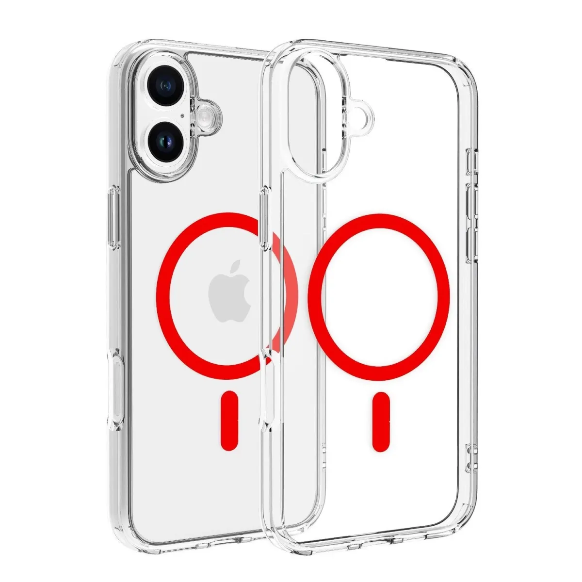 DVICED MagSafe hátlaptok iPhone 16 Plus piros