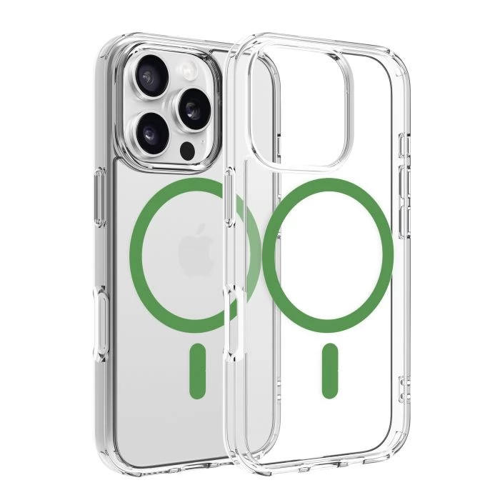 DVICED MagSafe hátlaptok iPhone 16 Pro zöld