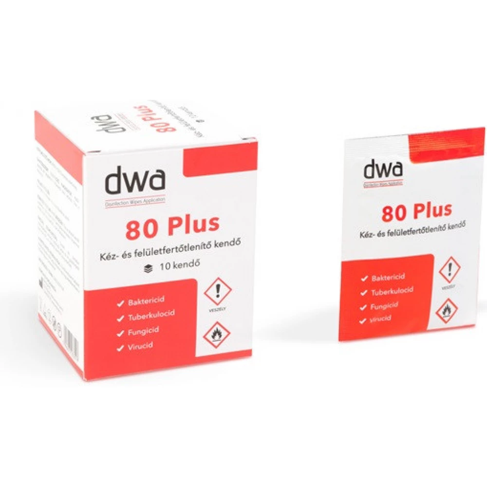 DWA 99015 Kéz-és felületfertőtlenítő kendő 10 db / csomag