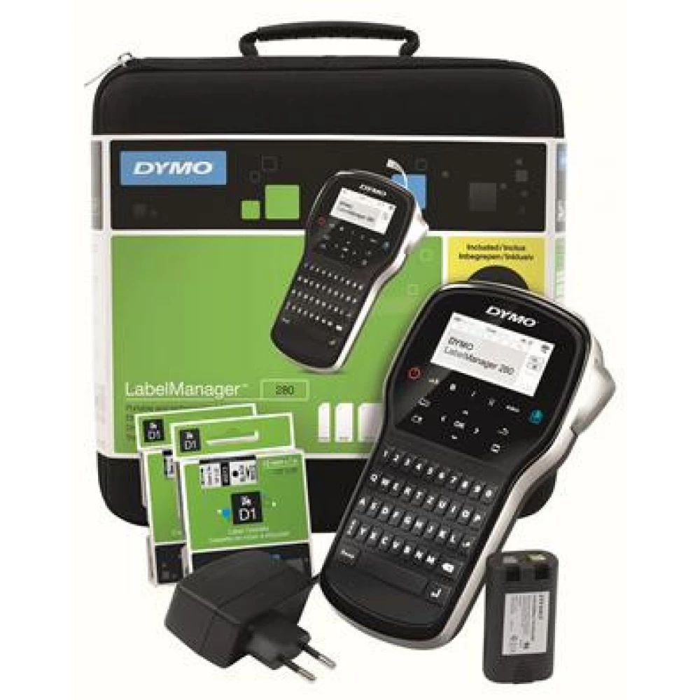 DYMO Elektromos feliratozógép LM 280 készlet táskában