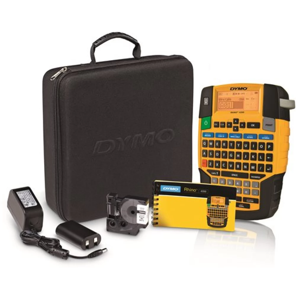 DYMO Elektromos feliratozógép Rhino 4200 készlet táskában