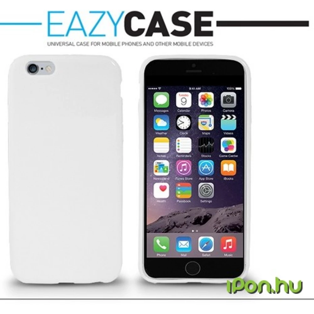 Easycase DZ-412 szilikon hátlap iPhone 6 fehér